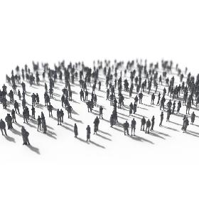 Low Poly Posed People